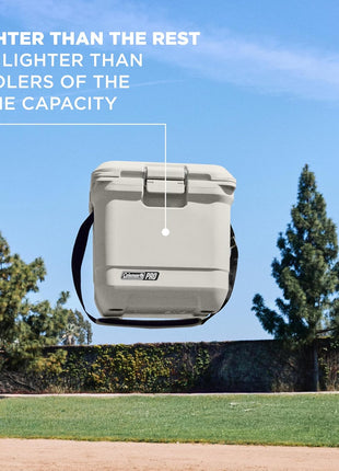 Coleman Pro 25-Quart Hard Cooler, Desert Sand