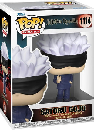 Funko POP! Animation: Jujutsu Kaisen (JJK) - Gojo | Official Anime Merch - Collectable Vinyl Figurine for Shelf Display - Birthday Gift Idea for Fans and Collectors