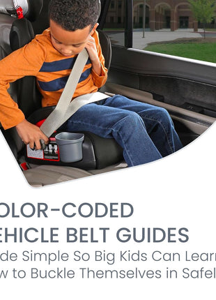 Britax Skyline 2-Stage Belt-Positioning Booster Car Seat, Dusk - Highback and Backless Seat