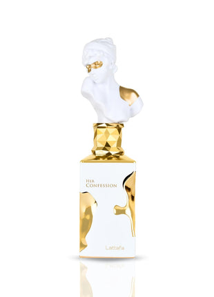 Lattafa Her Confession - Vanilla, Floral, Amber, Musk - Eau de Parfum Long-Lasting Fragrance for Women, 3.40 Ounce / 100 ml