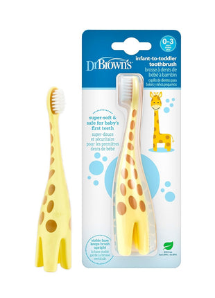 Dr. Brown's Infant-to-Toddler Toothbrush, Giraffe