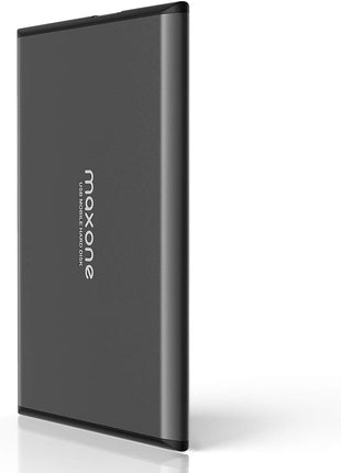 Maxone 1TB Ultra Slim Portable External Hard Drive HDD USB 3.0 Compatible with PC, Laptop, Charcoal Grey