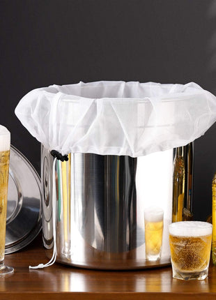 Brew Bags Reusable 3 Pack, Extra Large 26"x22" Fine Mesh Strainer Bag for Home Brewing Hops Grains Wine Beer Making Drawstring Straining Brew in a Bag