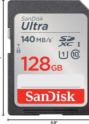 Sandisk Ultra 128 Gb Sdxc Uhs-I Class 10, W128277429 (10)