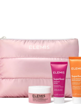 ELEMIS Way to glow kit, Amazon Exclusive 3 Piece travel set ($70 Value)