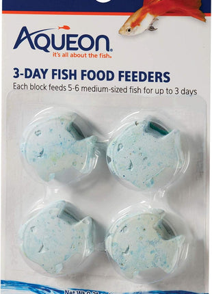 Aqueon 7 Day Vacation Feeder Slow- Release Fish Food for Tropical Fish - 1 Pack