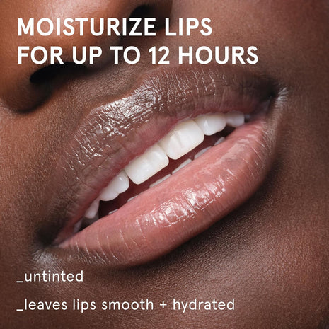 Glossier Balm Dotcom Hydrating Lip Balm - Universal Salve, Up to 12Hr Moisture - Lanolin, Beeswax & Castor Oil for Dry Lips, Cuticles & Skin - Original, Clear Fragrance-Free, 15ml