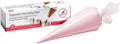 Keenpioneer Piping Bag   Disposable Cake Decorating Bag, Pastry Bag 56 Count, 16 inch, Clear
