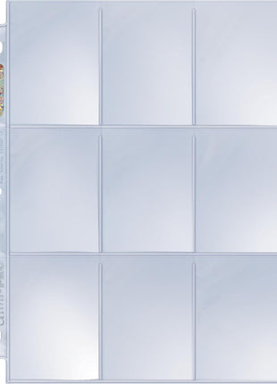 Ultra Pro 9 Pocket Pages Platinum Series - 100 Pages of Card Sleeves for Trading Card Binder and More
