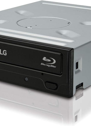 LG Electronics BH16NS40 16X Blu-ray/DVD/CD Multi Compatible Internal SATA Rewriter Drive, BDXL, M-DISC Support, Black, with PowerDVD SW