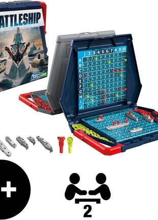 Hasbro Gaming Battleship Classic Board Game | Strategy Games for Kids and Adults | Ages 7+ | 2 Players | Fun Kids Games | Family Games