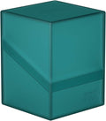 Ultimate Guard Boulder 100+ Classic, Deck Case for 100 Double-Sleeved TCG Cards, Malachite, Secure & Durable Storage for Trading Card Games, Soft-Touch Finish