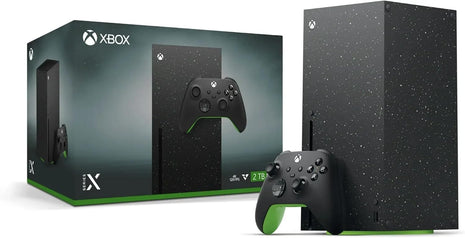 Xbox Series X 2 TB Disc Drive Galaxy Black Special Edition Bundle Includes Special Edition Wireless Controller