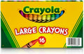 Crayola Large Crayons, Classic Colors, 16 Count