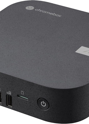 ASUS Chromebox 5a with Intel® Celeron® 7305 Processor, 4GB DDR4 RAM, 128GB M.2 PCIe G4x4 NVMe SSD, Quad-Display, Wi-Fi 6E & Bluetooth, Gb LAN, USB-C, Chrome OS, VESA Mount