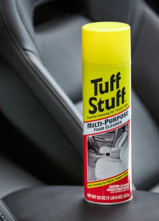 Tuff Stuff Multi-Purpose Foam Cleaner, Use on Car Interior, Furniture, Carpet, 22 Oz Each