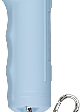 SABRE Pepper Spray - Fast Flip Top, Snap-Clip Keychain, Easy to Use & Carry, Maximum Police Strength OC Spray With UV Dye For Self Defense, 10 Second Spray Time, Finger Grip for Faster Aim,0.54 fl oz