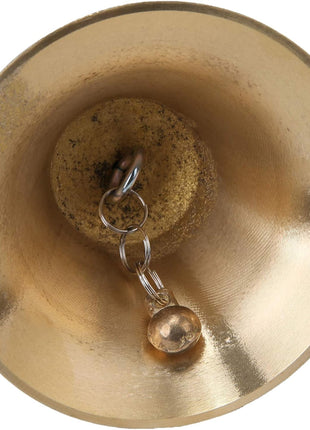 Super Loud Solid Brass Hand Call Bell