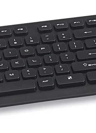 Verbatim 2.4Ghz Wireless Slimline Keyboard Plug and Play USB Receiver Compatible with PC, Laptop