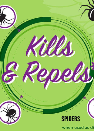 Mighty Mint Peppermint Oil Spider Repellent Spray – Indoor & Outdoor Bug Control for Spiders and Insects – Plant-Based, Extra-Strong Formula - 16 oz