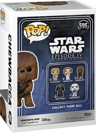 Funko POP! Star Wars: Chewbacca | Official Sci-Fi Merch - Collectable Vinyl Figurine for Shelf Display - Birthday Gift Idea for Fans and Collectors