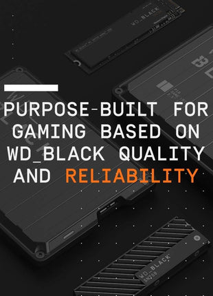WD_Black 6TB P10 Game Drive, Portable External Hard Drive, Works with PlayStation, Xbox, & PC - WDBZ7D0060BBK-WESN
