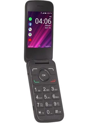 TCL Go Flip 2 4058G 8GB Factory Unlocked 4G LTE GSM Smart Flip Phone