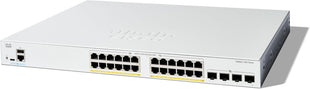 Cisco Catalyst 1300-24FP-4X Managed Switch, 24 Port GE, Full PoE, 4x10GE SFP+, Limited Lifetime Protection (C1300-24FP-4X)