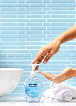 Softsoap Liquid Hand Soap, Fresh Breeze - 7.5 Fl Oz (Pack of 6)