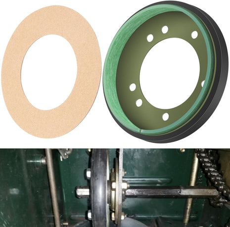 04743700 7600135YP Friction Wheel & Drive Disc Compatible with Ariens MTD Troy-Bilt Snowblowers & mowers Replaces for 00170800 00300300 53103 57423 7053103 7600135 AM122115 240-394