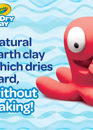 Crayola Air Dry Clay (5lbs), Teacher Supplies, Natural White Modeling Clay for Kids, Sculpting Material, Bulk Craft Supplies for Art Classrooms