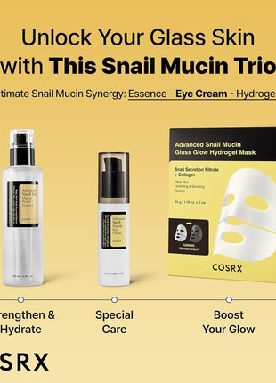 COSRX Snail Peptide Eye Cream Snail Eye Care Moisturizing Hydration Nutrition Snail Snail Mucus Filtrate 72% Dullness Peptide 5ppm No Stickiness Dry Skin Skin Age Basic Cosmetics Cream Korean Cosmetic