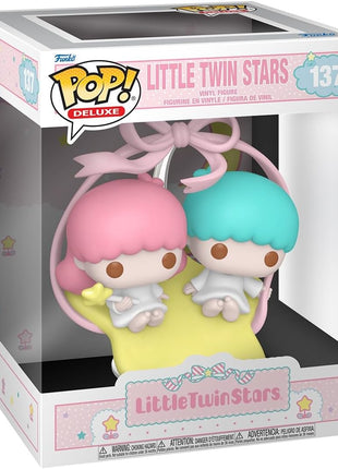 Funko POP! Deluxe: Hello Kitty - Little Twin Stars | Official Merch - Collectable Vinyl Figurine for Shelf Display - Birthday Gift Idea for Fans and Collectors