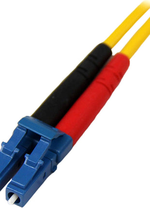 StarTech.com 1m Fiber Optic Cable - Single-Mode Duplex 9/125 LSZH Fiber Jumper Cord - LC/LC