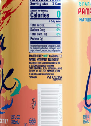 La Croix Sparkling Water, Grapefruit, 12 Fl Oz (Pack of 12)