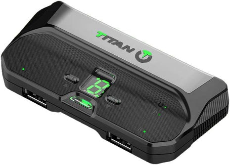 Titan Two Device NEW Model [Programmable Scripts, Macros, Mods, Remapping, Keyboard, Mouse] Advanced Crossover Gaming Adapter and Converter for PlayStation 4 PS3 Xbox One 360 Nintendo Switch
