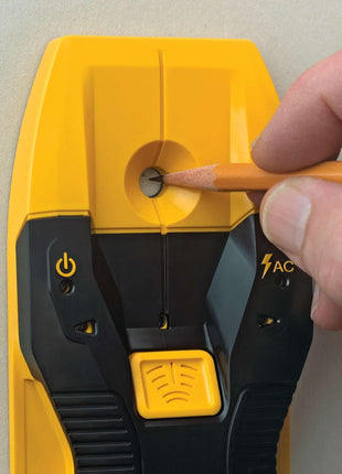 DEWALT Stud Finder, 3/4", Locate Framing Studs Efficiently with LED Arrows, Ideal for Wood and Metal, AAA Batteries Included (DW0100)