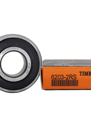 2PACK TIMKEN 6203-2RS Deep Groove Ball Bearing 17x40x12mm