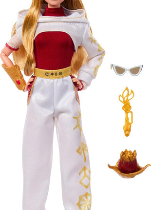 Mattel Disney Zombies 4: Dawn of the Vampires Nova Bright Doll | Posable Fashion Doll in Removable Outfit, 5 Accessories Including Golden Crystal Key, Inspired by Disney Movie