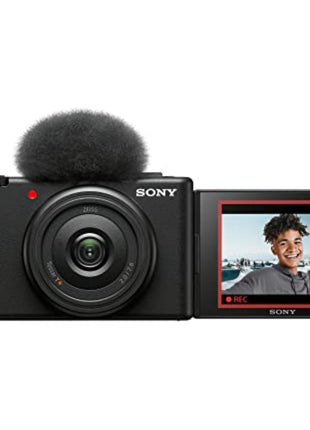 Sony ZV-1F Compact Digital Camera 4K Video Black
