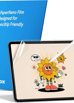 MOBDIK Paperfeel Screen Protector for iPad Air 13 & iPad Pro 13 | 2 Pack Matte Film Crafted for Natural Writing, Anti Glare, Touch Sensitivity
