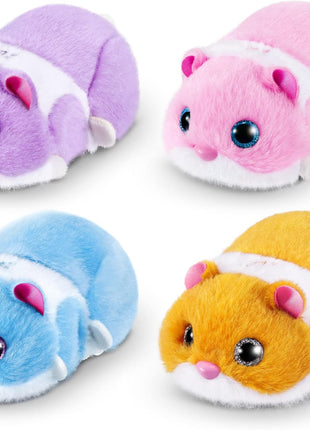 Pets Alive Hamstermania (Blue) by ZURU Hamster, Electronic Pet, 20+ Sounds Interactive, Hamster Ball Toy for Girls and Children