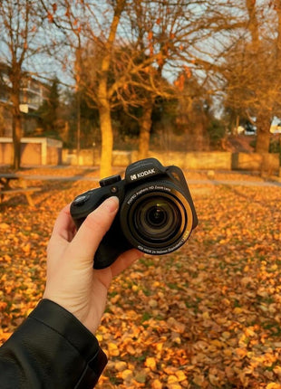 KODAK PIXPRO AZ405 20MP Digital Camera, 40x Optical Zoom, AA, OIS, Black | 1080p Full HD Video, 24mm Wide Angle Lens, 3 Inch LCD, Bridge Camera, Scene Detection, Travel and Wildlife