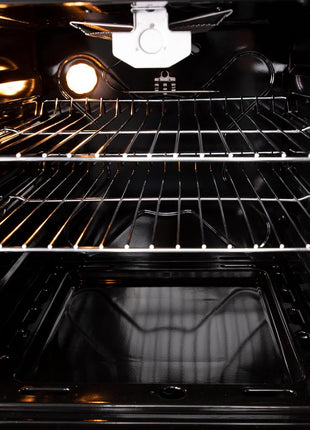 Avanti Compact Gas Range Oven, 4 Sealed Burners, 20-Inch, Stainless Steel | Avanti Compact Gas Range Oven, Freestanding with 4 Sealed Burners, Broiler with Pan, Storage Drawer, 20-Inch, Stainless Steel
