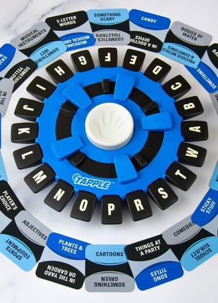 USAOPOLY The Original TAPPLE, The Fast-Paced Family Board Game,Choose a Category & Race Against The Timer to be The Last Player,Learning Word Game for Ages 8 & Up, 2-8 Players, 15-20 Minute Play Time