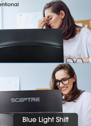 Sceptre Curved 24.5-inch Prime Gaming Monitor up to 240Hz 1080p R1500 1ms DisplayPort x2 HDMI x2 Blue Light Shift Build-in Speakers, Machine Black 2025 (C255B-FWT240 Series)