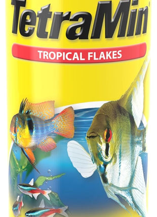 TetraMin Nutritionally Balanced Tropical Flake Food for Tropical Fish, 7.06 oz (pack of 1)