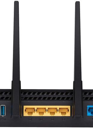 ASUS RT-AX3000 Ultra-Fast Dual Band Gigabit Wireless Router - Next Gen WiFi 6, Adaptive QoS, and AiProtection by Trend Micro | 1x WAN, 4X 1G LAN, 1x USB 3.0 - AiMesh Compatible