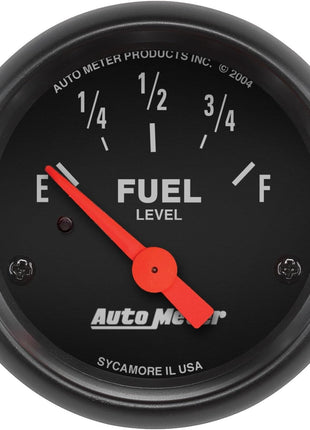 Auto Meter 2648 Z-Series Electric Fuel Level Gauge