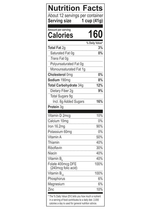 Honey Bunches of Oats Crunchy Honey Roasted Cereal 18 Ounce (Pack of 1) Box